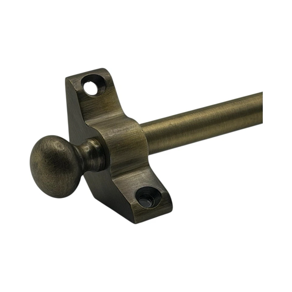 Set of 13 | Round Finial | Antique Brass | Stair Carpet Rods 70cm – Stair Runner - Image 3 of 4