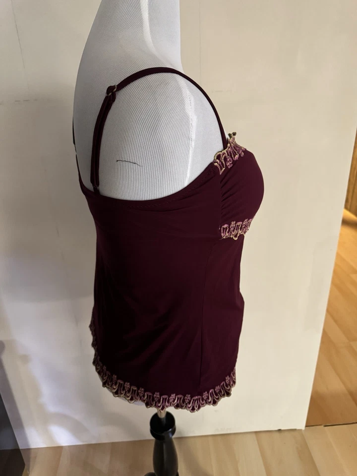 Traje de baño Tankini de 3 piezas con parte superior, parte inferior, falda Foto 4 de 4