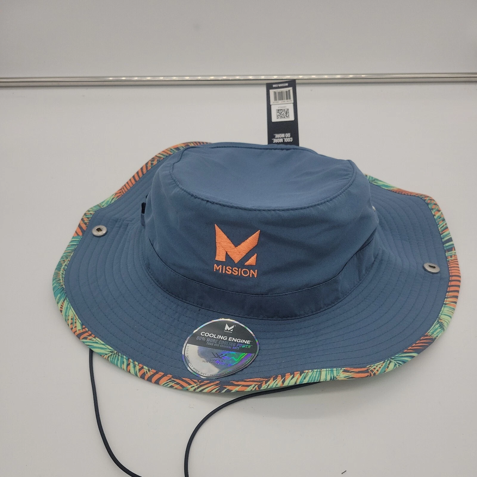 MISSION COOLING BUCKET HAT One Size Fits Most ~ Sea Palm ~ NEW W/TAG