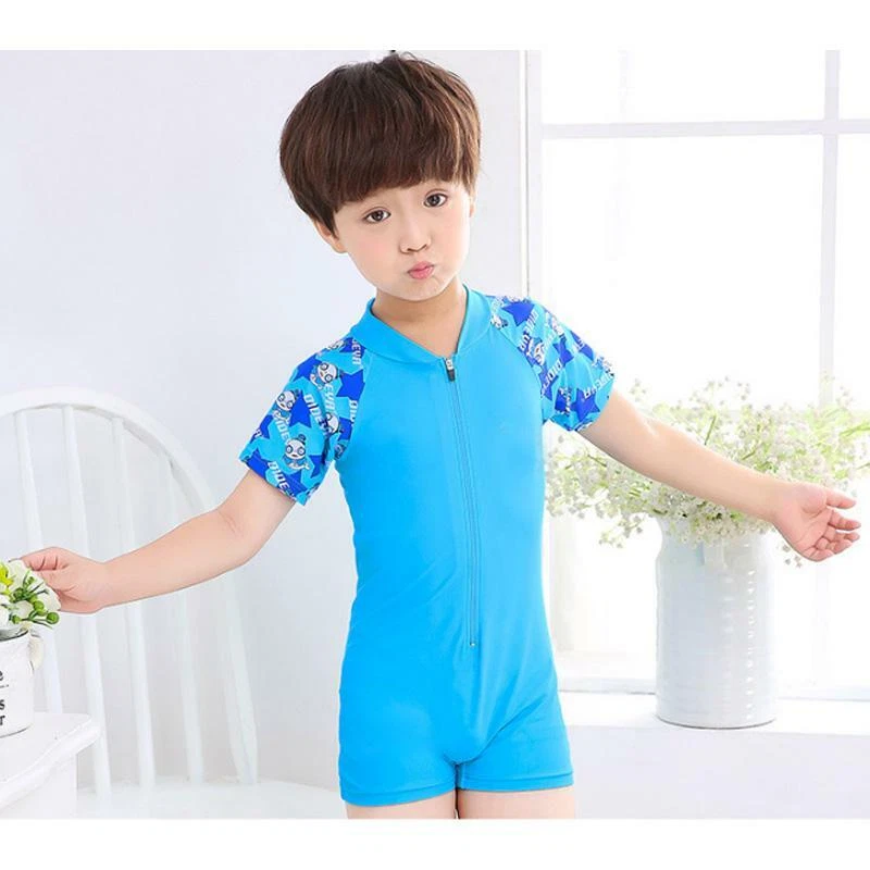 Kids Swimwear For Boys Children's Swimsuit Two Piece Set Beach Wear Teen  Swimming Shorts Short Sleeve Swim Top Bathing Suit - AliExpress