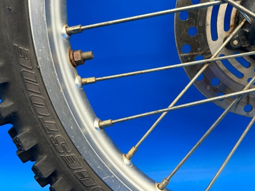 1994 Honda OEM CR80 CR80R 1986 - 1995 front wheel hub rim 17* 1.40 44601-GC4-600 - Picture 6 of 24