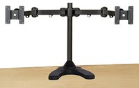 Ezm Articulating Dual Monitor Mount Stand Free Standing Up To 27 Widescreen ... Ezm Articulating Dual Monitor Mount Stand Free Standing Up To 27 Widescreen ...