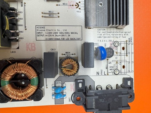 Despiece completo TV HISENSE H55M6600. Verificado - Imagen 8 de 38