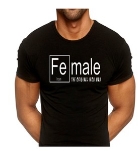 Weibliche Die Original Iron Man T Shirt Tshirt Neuheit Lustig