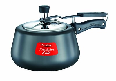 Prestige Nakshatra Cute Hard Anodized Pressure Cooker, Litres