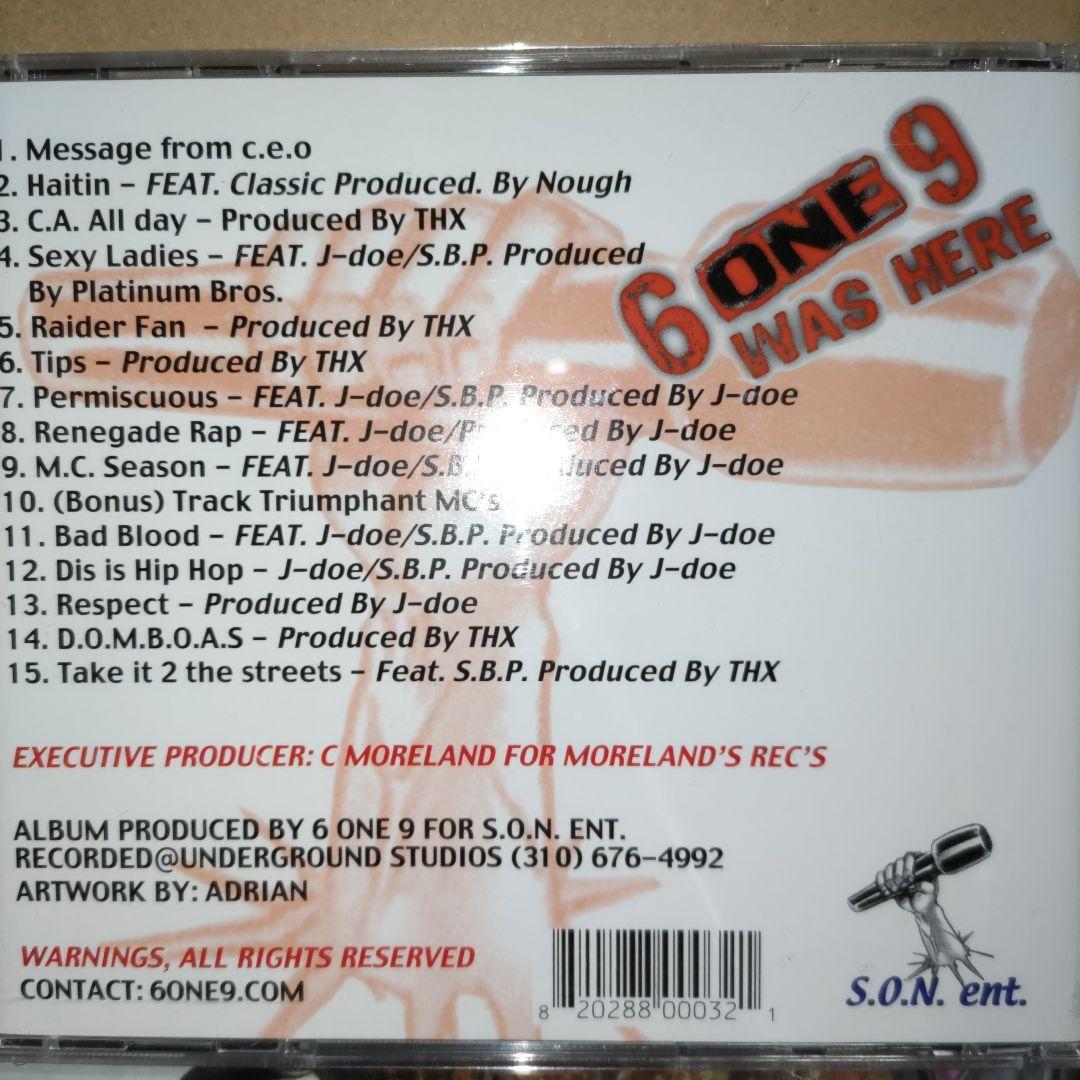 G Rap 6 One 9 | eBay