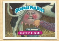 1987 TOPPS GARBAGE PAIL KIDS SERIES 7 GPK OS7 SINGLES WITH VARIATIONS, YOU PICK