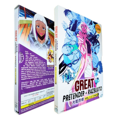 Great Pretender Complete Series 1-23 End Razbliuto English Dub