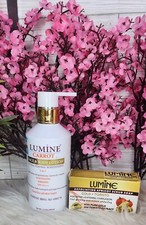 Original Lumine Carrot Face  Lotion 400ml  Soap