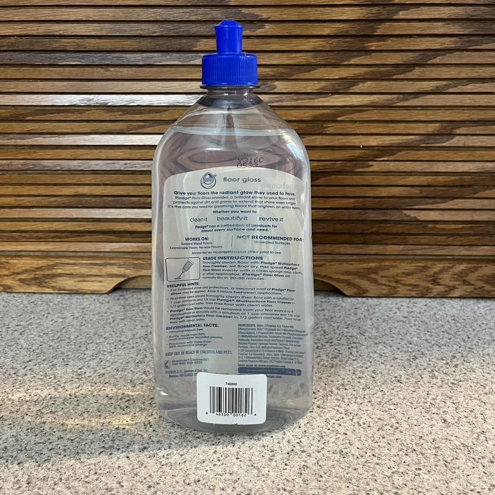 Pledge Revive It Floor Gloss Original Shine Protect 27 oz eBay