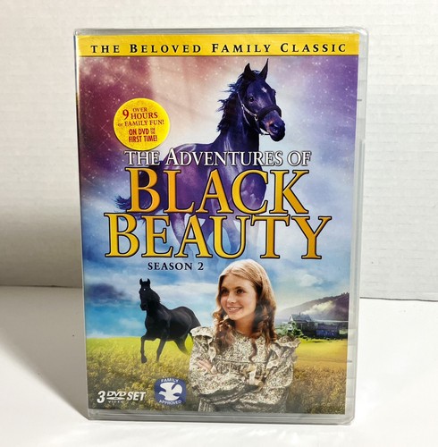 The Adventures of Black Beauty Season 2 (DVD) 3 Disc Set Brand NEW SEALED!