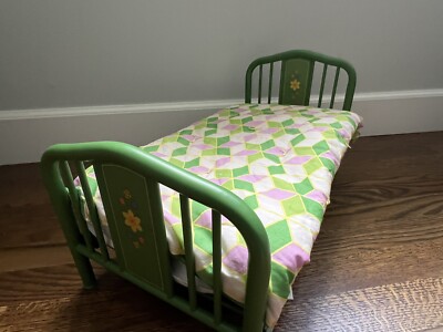 American Girl Doll Kit Kittredge Trundle Bed, Mattress, and Quilt