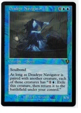 Mtg  Deadeye Navigator (Retro Frame) Foil - Launch Party Promo