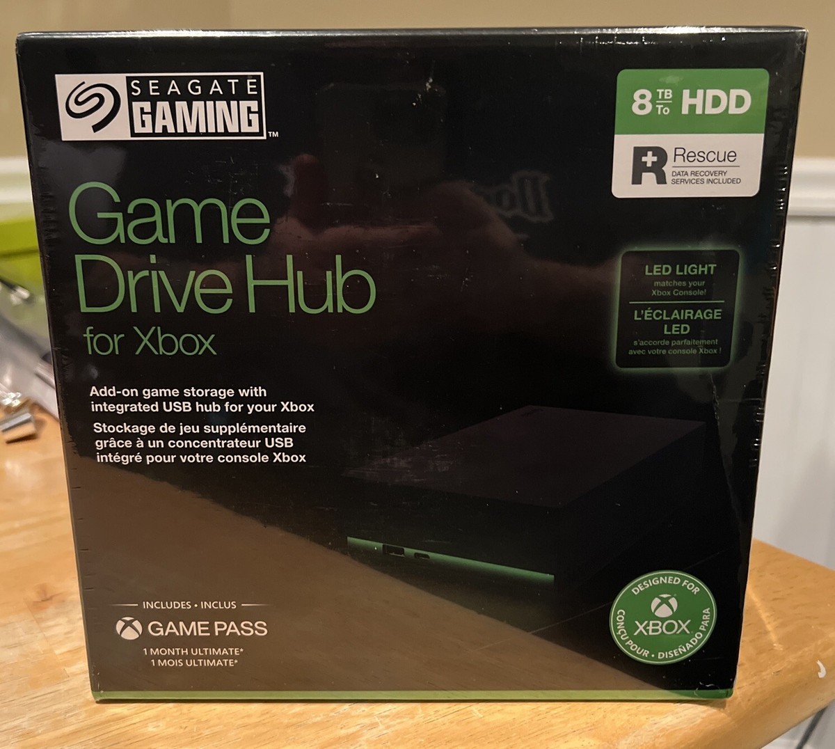 Seagate Game Drive Hub 8TB External Hard Drive USB for Xbox BRAND NEW SEALED Seagate Game Drive Hub 8TB External Hard Drive USB for Xbox BRAND NEW SEALED