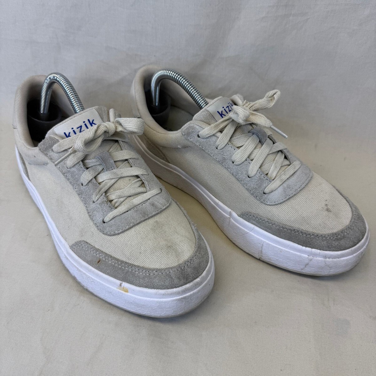 Kizik Athens Shoes Mens 8.5 Wide Beige Walking Sneakers Hands Free‎ Men main image 4