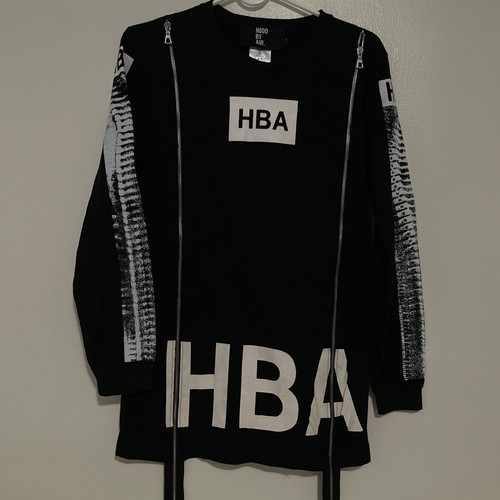 HOOD BY AIR HBA X-ray Double Zip Long 