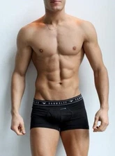 NWT Men's Vanwolff Black Timber Trunks, size Large