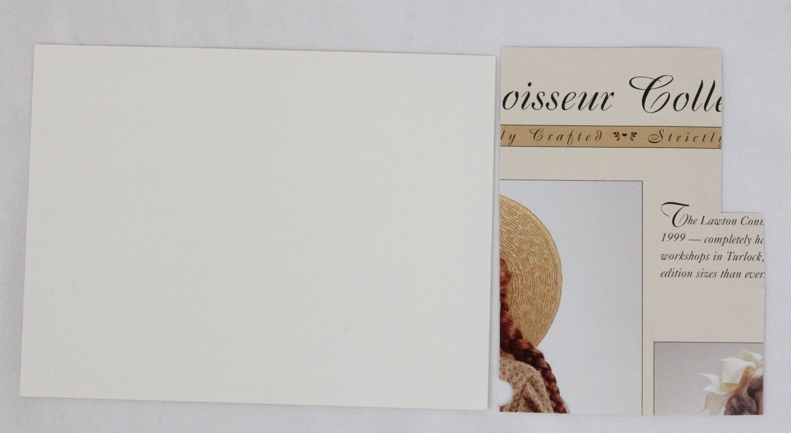 Wendy Lawton Porcelain Doll 13" Dreaming of Dolly (missing) 1999 Guild & COA