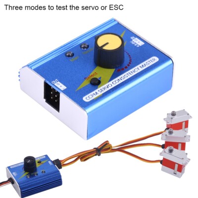 CCPM Servo Consistency Master Motor Tester ESC Checker für RC Flugzeug Auto Boot