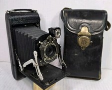 VTG EASTMAN KODAK NO 1 POCKET SERIES II FOLDING BELLOWS CAMERA AND CASE