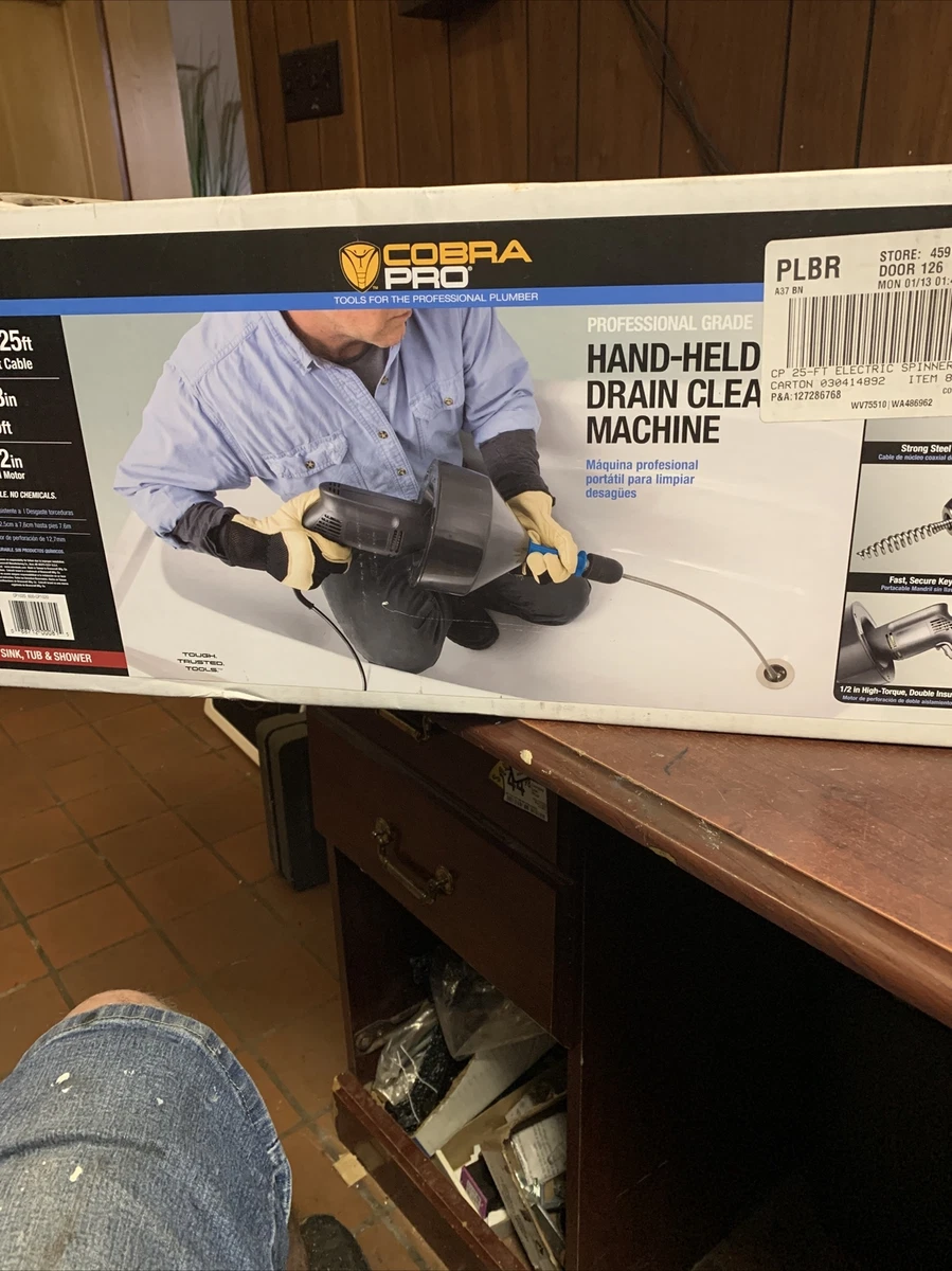 Cobra pro 2024 drain cleaning machine
