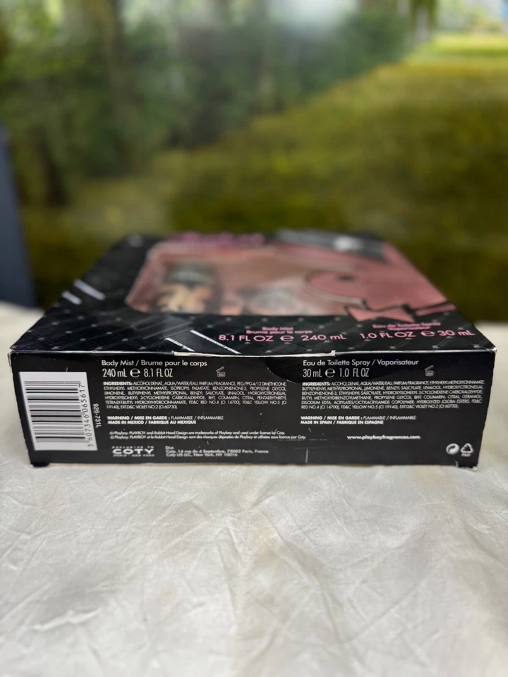 PLAY IT SPICY BY PLAYBOY 240ML BODY MIST, 30ML EDT SPRAY (NUEVO CON CAJA) Foto 2 de 2