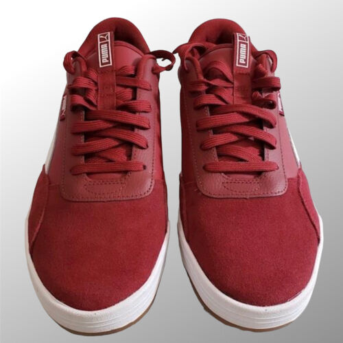 PUMA Men's C-Skate Sneaker - Intense Red White Mens 10.5 🌶 - Picture 2 of 6