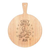 VerrüCkte Lobster Mann Stars Pizza Brett Paddel Holz Lustig Tiere