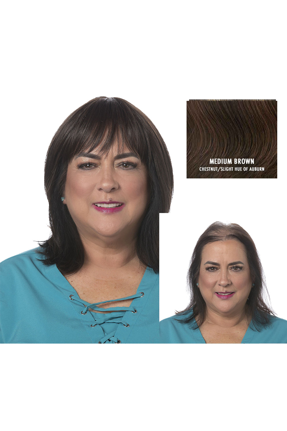 Идеальный топпер-шиньон Toni Brattin Средне-коричневый 8490₽