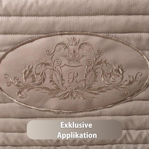 Sei Design ® Luxus Tagesdecke Royal Ambience - Wendedecke gesteppt 240x220cm - Bild 3 von 4