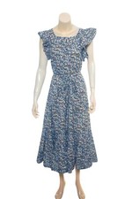 Doen Sonnet Dress In Hardwick S 4 Women's Casual Floral Printed Maxi NWT 34006