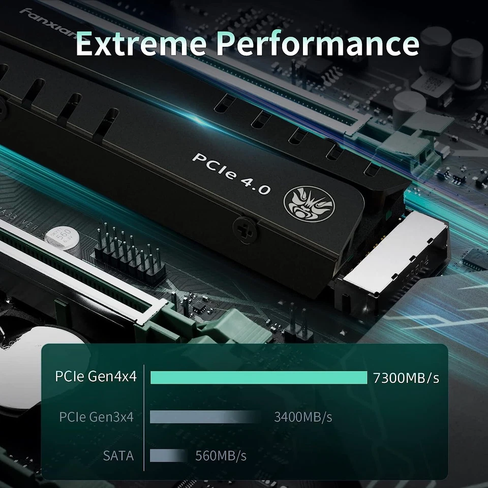 Fanxiang PS5 SSD 1TB 2TB 4TB NVMe SSD M.2 PCIe 4.0 7300MB/S Solid State Drive - image 3 of 4