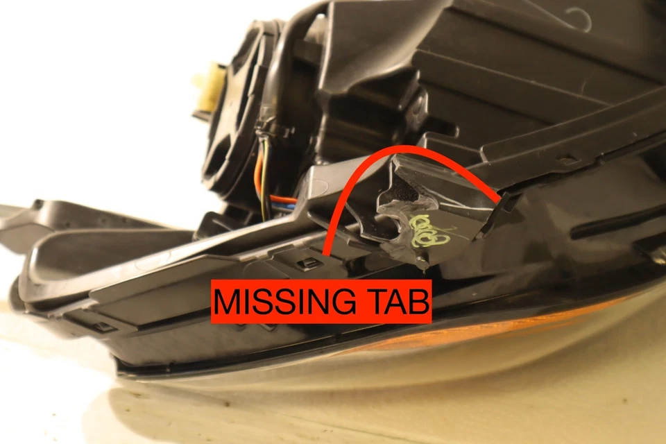 HALOGEN 19 20 21 Chevy Malibu Driver Left Headlight Head Lamp Light 24556 - Image 3 of 4