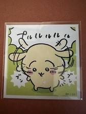 Usagi Chiikawa character sticker seal No.73 animation Nagano Japan P