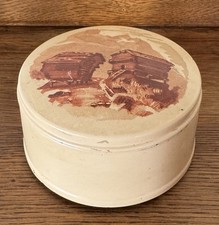 Vtg REUGE Swiss Music Box Powder Compact Luck...