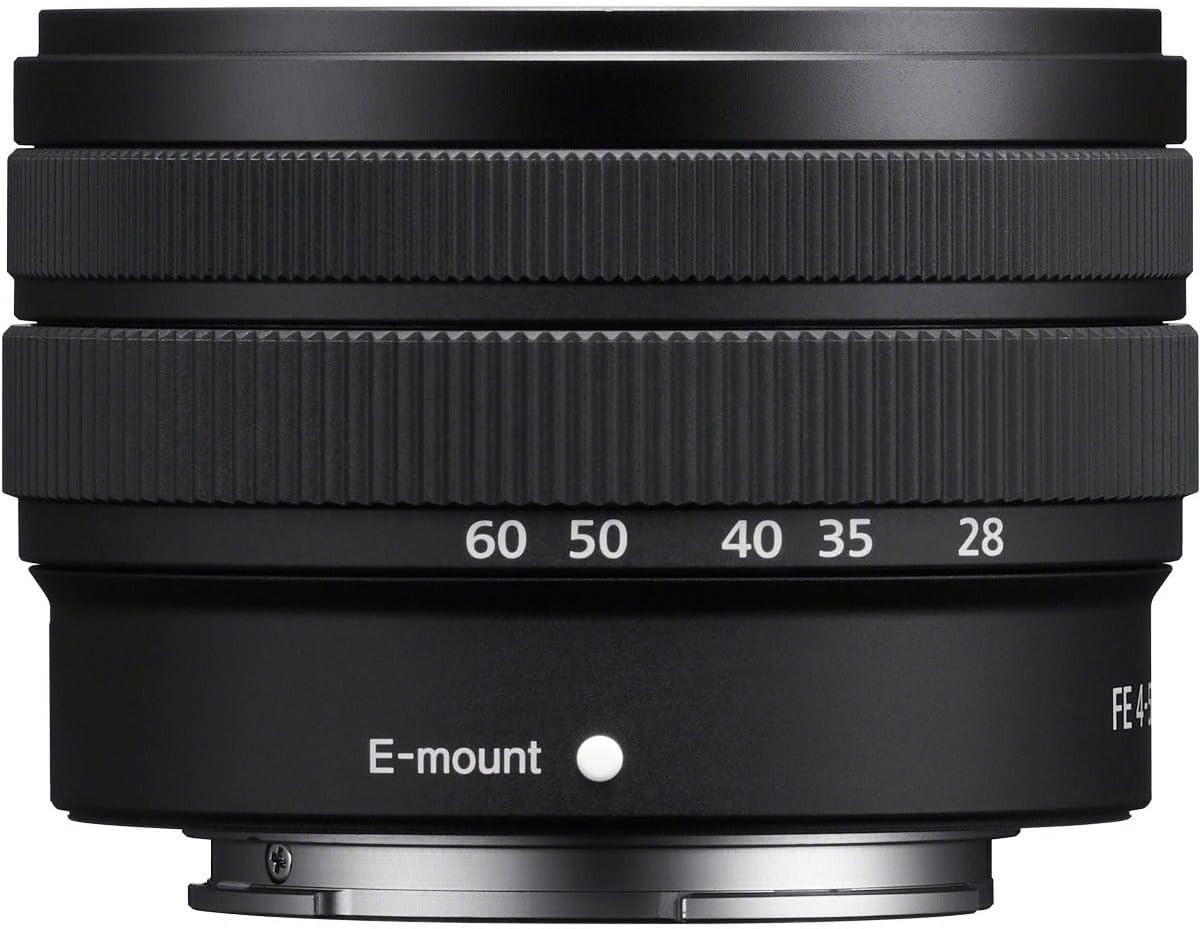 SONY SEL2860 Standard Zoom Lens, Full-Frame FE 28-60mm F4-5.6, for