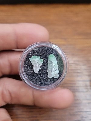 Gemmy Pink Green Cap Tourmaline Clusters 4.6ct