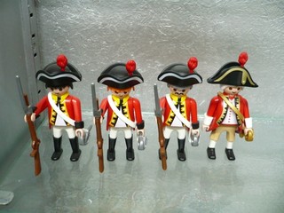 Playmobil British Harbour Guard Redskins British