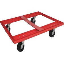 Pallet Dolly, 48X40, Cap 3600 Lb, Steel,  48J082