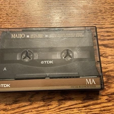 TDK MA-110 Metal Bias IEC IV /Type IV Blank Cassette Tape Sealed Free Ship Crack