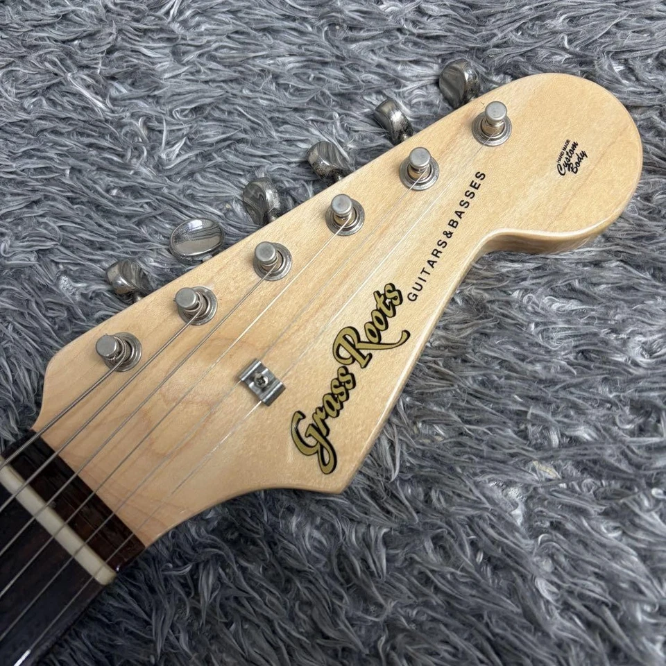 Guitarra Eléctrica Grass Roots G-ST/R Rosa 3.5kg Producto Usado Envío Desde Japón Foto 4 de 4
