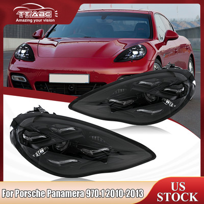 TT-ABC LED Headlights For 2010-2013 Porsche Panamera 970.1 Front Lamp Assembly