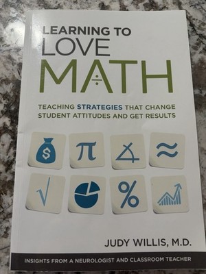 Learning to Love Math Paperback Judy Willis ASCD Teaching Strategies Education