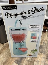 Nostalgia 128-Ounce Margarita Maker & Slushie Machine, Makes One Gallon.