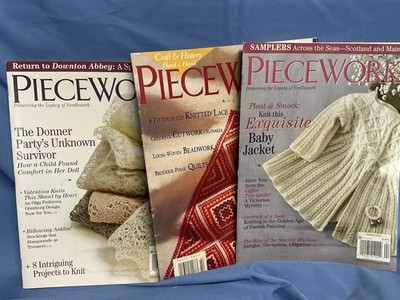 Piecework Magazines, Knitting, Lace, Jan/Feb 1997, Summer And Fall 2019