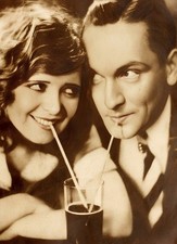 CLARA BOW & Frederic March - Movie Star Hollywood Film Actor Vintage 1930 Image