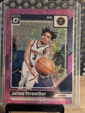 2024-25 Panini Donruss Optic - Julian Strawther #29 Pink Glitter Prizm /275