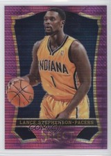 2013-14 Panini Select Purple Prizm 96/99 Lance Stephenson #68 0c2