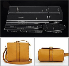 Acrylic Leather Bag Template - Single Shoulder Bag Pattern - 7.87 7.28 3.93In 2