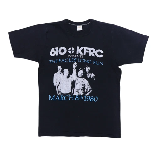 Eagles Long Run Tour Shirt Size: Medium 1980s vintage concert t-shirt, vintage, size M, single stitch, B+ condition